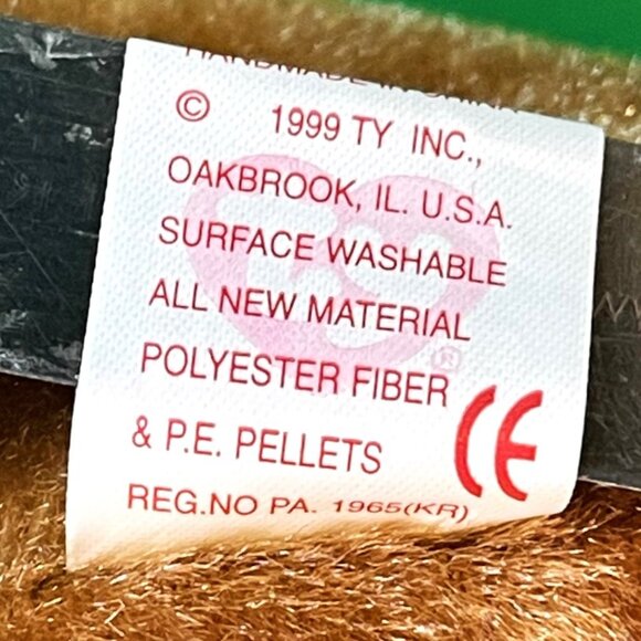 Ty Beanie Baby Lot of 6 Ocean Beanbag Plush Stuffed Animals Fish Walrus Crab 90s - Picture 15 of 15